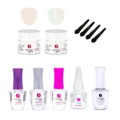 Glazed Donut Nails Chrome Bundle (Pearl)