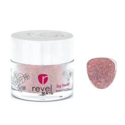 D771 Pampered Pink Glitter Dip Powder