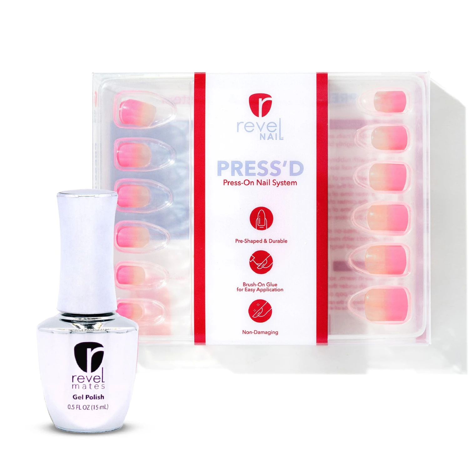 A Wink Of Pink Press-Ons + D522 Debutante Polish Bundle 4 A Wink Of Pink Press-Ons + D522 Debutante Polish Bundle - Image 2