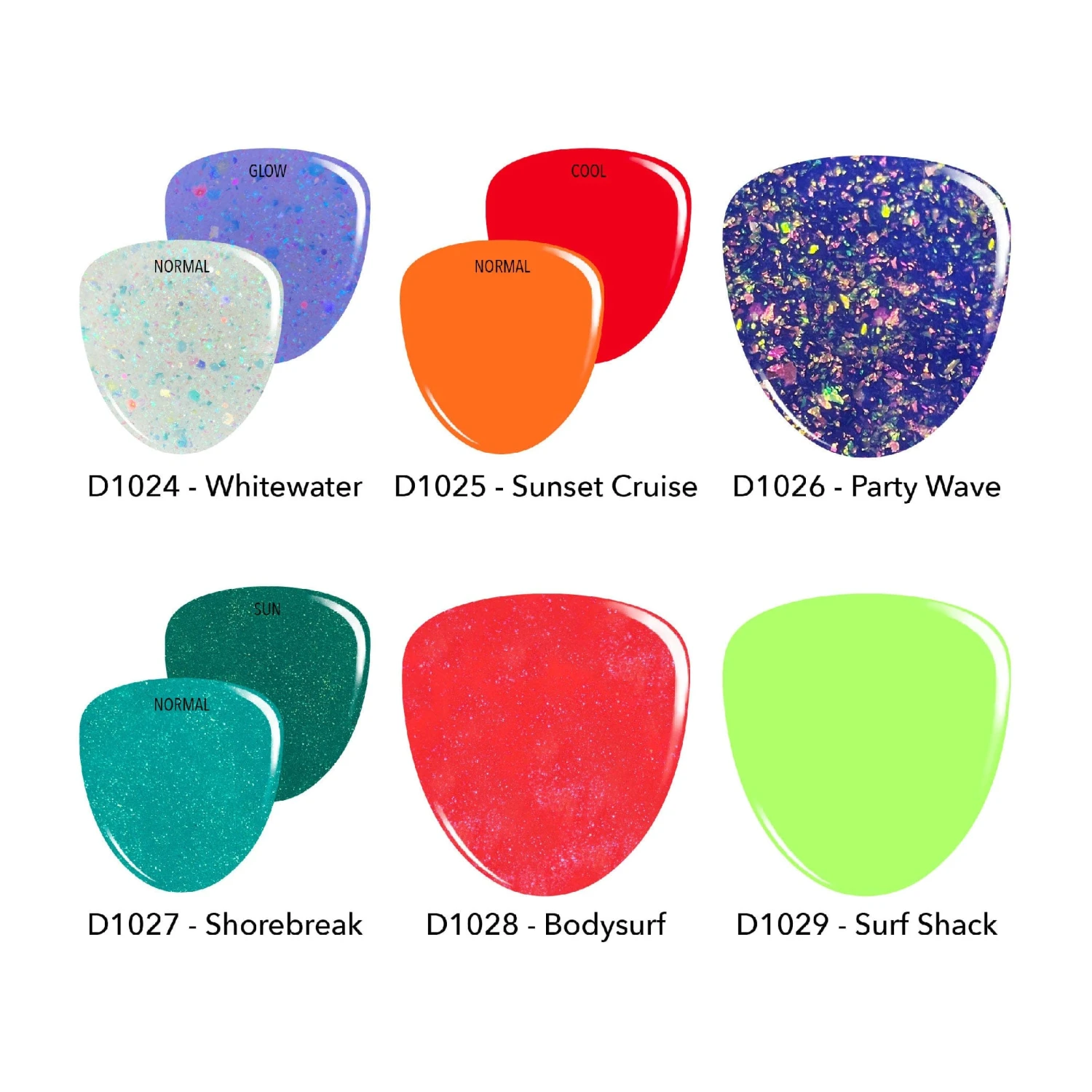 Baja Paradise Dip Powder + Gel Polish Collection 4 Baja Paradise Dip Powder + Gel Polish Collection - Image 2