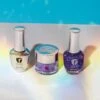 D872 Aurora Polaris Blue Flake Polish + Dip Powder Set -Revel Nail Store combo sets d872 aurora polaris blue flake polish dip powder set 35895699439814