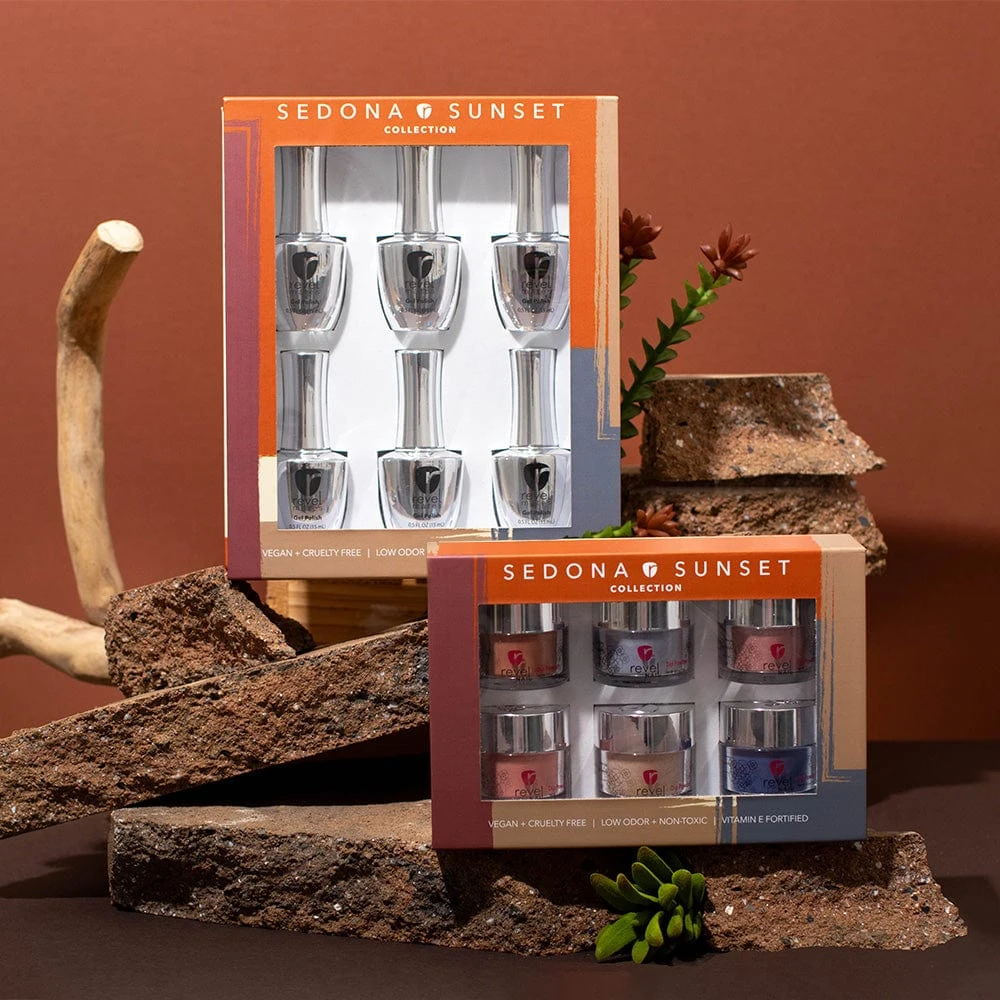 Sedona Sunset Dip Powder + Gel Polish Collection 3 Sedona Sunset Dip Powder + Gel Polish Collection