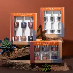 Sedona Sunset Dip Powder + Gel Polish + Nail Polish Collection