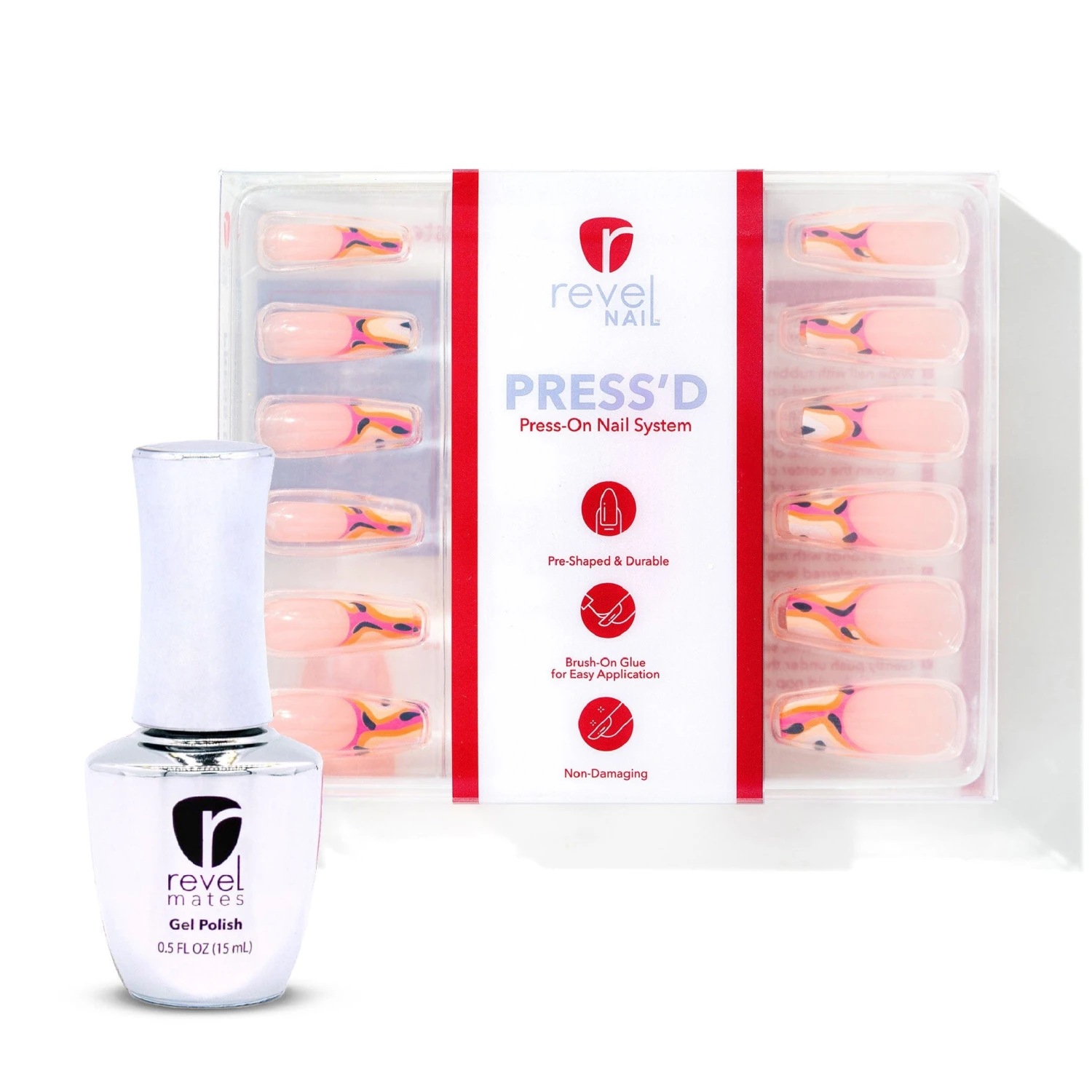 Toucan Sun Press-Ons + D685 Sweet Polish Bundle 4 Toucan Sun Press-Ons + D685 Sweet Polish Bundle - Image 2