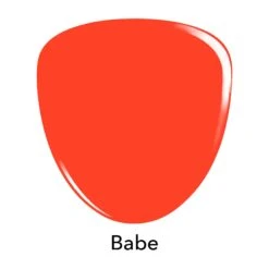 D544 Babe Red Crème Dip Powder -Revel Nail Store d544 babe 33335869407430