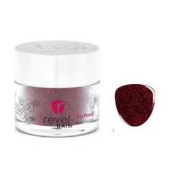 D667 Secret Admirer Red Shimmer Dip Powder