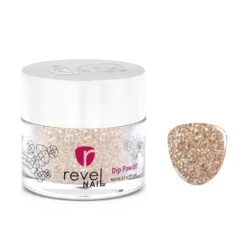 D698 Starlet Nude Glitter Dip Powder