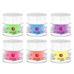 80’s Icons | Neon Flake Dip Powder Set