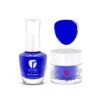 D394 Bombshell Blue Crème Nail Polish + Dip Powder Set -Revel Nail Store dip powder and nail polish set lacquer polish dip set d394 bombshell 34255154020550