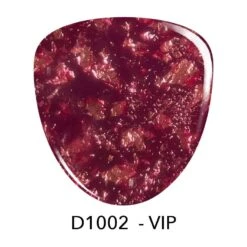 D1002 VIP Metallic Pink Flake Dip Powder -Revel Nail Store dip powder d1002 vip metallic pink flake dip powder 35973252612294