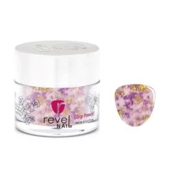 D1005 A-Lister Purple Metallic Flake Dip Powder