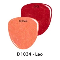D1034 Leo Pink Glitter Dip Powder -Revel Nail Store dip powder d1034 leo pink glitter dip powder 36009774907590