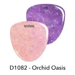 Revel Nail Sales Store -Revel Nail Store dip powder d1082 orchid oasis pink flake dip powder 36507733393606