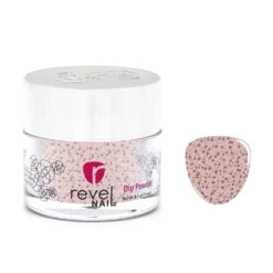 D1114 Funny Bunny Pink Speckled Dip Powder