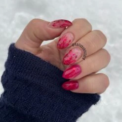 D665 Heart Throb Red Shimmer Dip Powder -Revel Nail Store dip powder d665 heart throb red shimmer dip powder 36212568228038