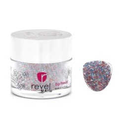 D712 Finale Silver Flake Dip Powder