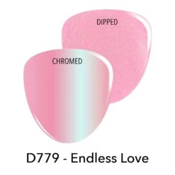 D779 Endless Love Pink Chrome Dip Powder -Revel Nail Store dip powder d779 endless love pink chrome dip powder 36164655022278