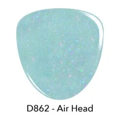 D862 Air Head Blue Flake Dip Powder -Revel Nail Store dip powder d862 air head blue flake dip powder 35323276689606