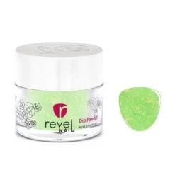 D863 Sour Belt Green Flake Dip Powder