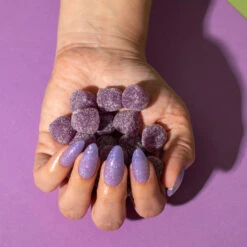 D866 Fun Dip Purple Flake Dip Powder -Revel Nail Store dip powder d866 fun dip purple flake dip powder 35339874074822