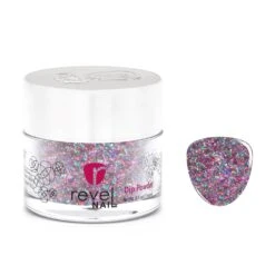 D993 Mingle Multi Colored Glitter Dip Powder