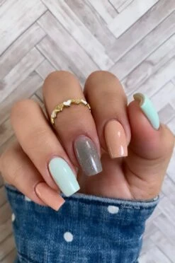 Forest Fairy Pink Flake Dip Powder -Revel Nail Store dip powder forest fairy pink flake dip powder 36317511549126