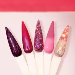 Pages Of Love | Valentine's Day Dip Powder Set -Revel Nail Store dip powder pages of love valentine s day dip powder set 36178552881350