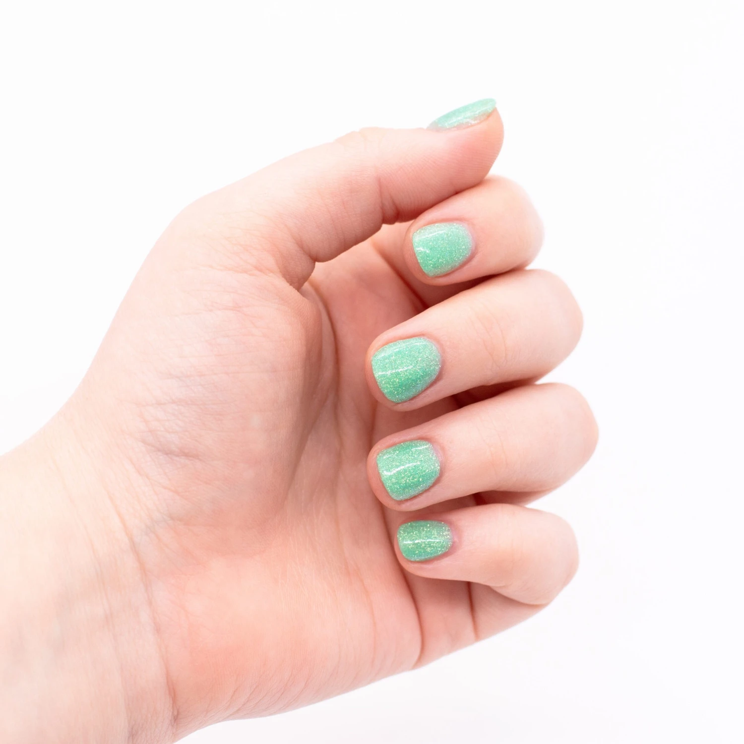 D542 Swell Green Glitter Dip Powder 4 D542 Swell Green Glitter Dip Powder - Image 2