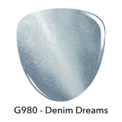 G980 Denim Dreams Blue 3D Cat Eye Magnetic Gel Polish -Revel Nail Store gel polish g980 denim dreams blue magnetic gel polish 35798914465990