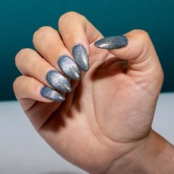 G980 Denim Dreams Blue 3D Cat Eye Magnetic Gel Polish -Revel Nail Store gel polish g980 denim dreams blue magnetic gel polish 35799275143366