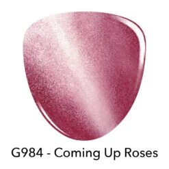 G984 Coming Up Roses Pink 3D Cat Eye Magnetic Gel Polish -Revel Nail Store gel polish g984 coming up roses pink magnetic gel polish 35799317708998
