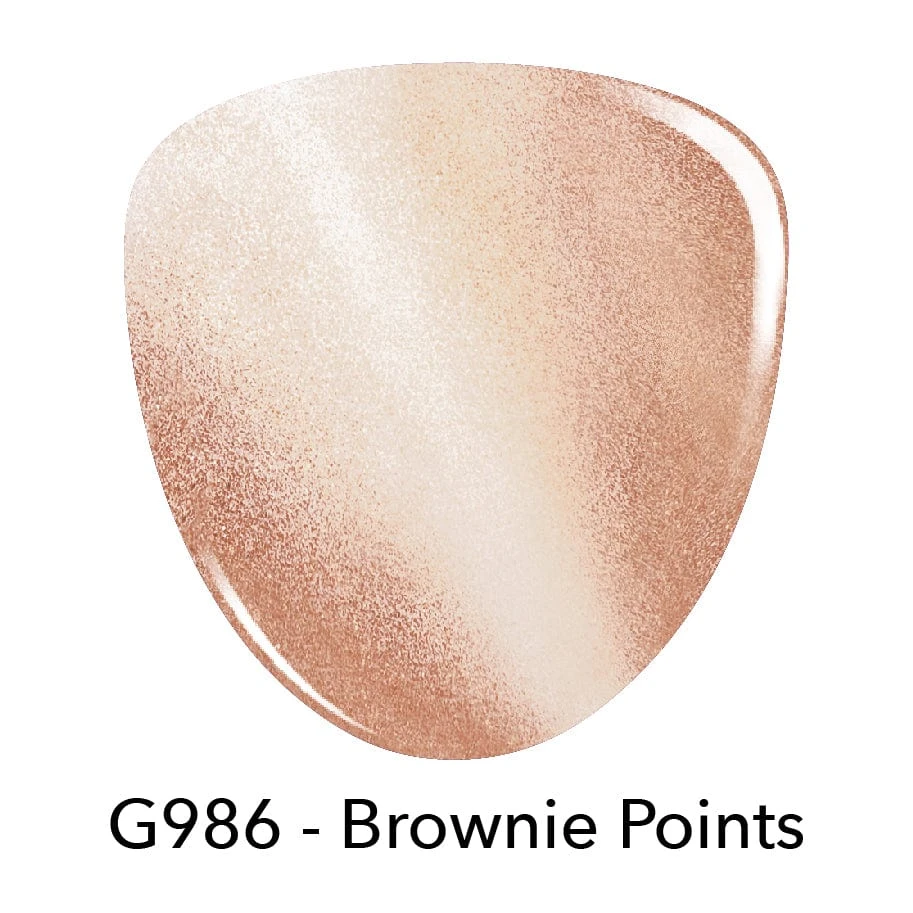 G986 Brownie Points Gold 3D Cat Eye Magnetic Gel Polish 5 G986 Brownie Points Gold 3D Cat Eye Magnetic Gel Polish - Image 3