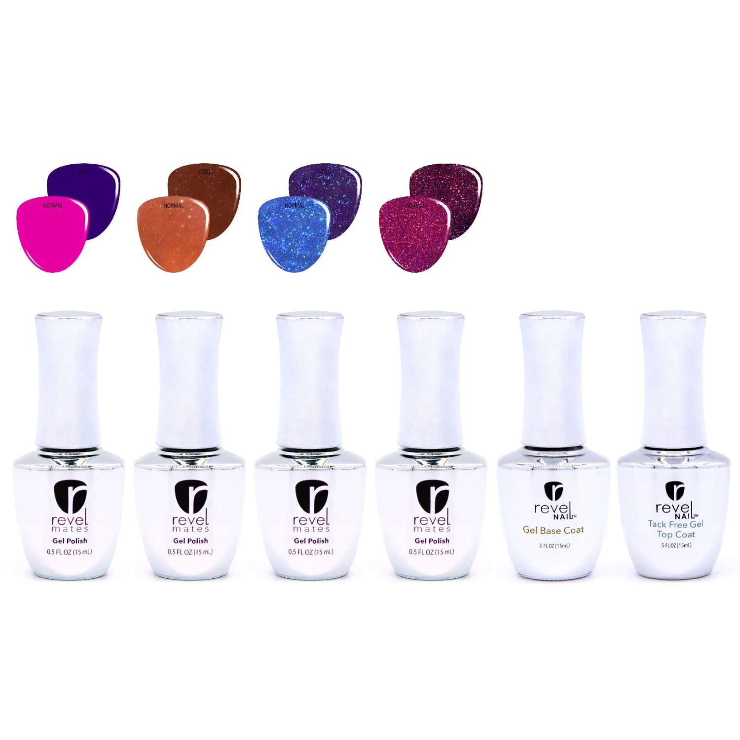 Mood Magic | Four Color Gel Polish Starter Kit 4 Mood Magic | Four Color Gel Polish Starter Kit - Image 2