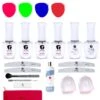 Vivid Vibes | Four Color Gel Polish Starter Kit -Revel Nail Store gel polish vivid vibes four color gel polish starter kit 36165037752518