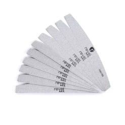 Double Sided Nail File (100/180 Grit) 7 Double Sided Nail File (100/180 Grit) -Revel Nail Store manicure tools double sided nail file 100 180 grit 35962565001414