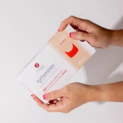 Red French Nail Tips | Nail Extensions -Revel Nail Store nail extensions red french nail tips nail extensions 36009925181638