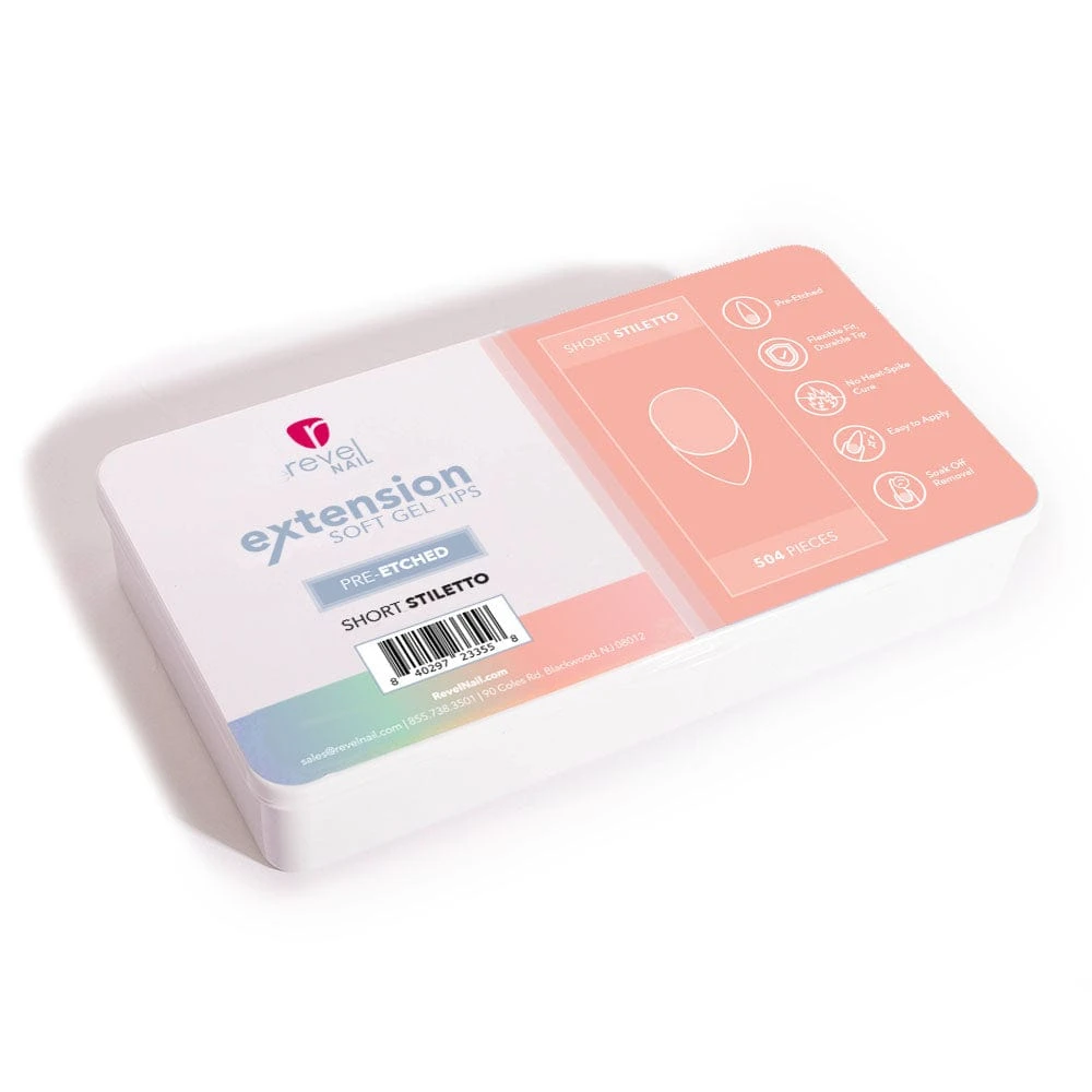 Soft Gel Nail Extensions | Short Stiletto 3 Soft Gel Nail Extensions | Short Stiletto