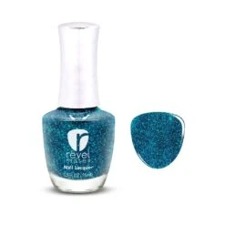 P660 Maverick Blue Glitter Nail Polish