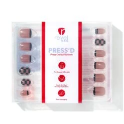 Check This | Gloss Short Square Press-On Nails -Revel Nail Store press ons check this gloss short square press on nails 35340545654982