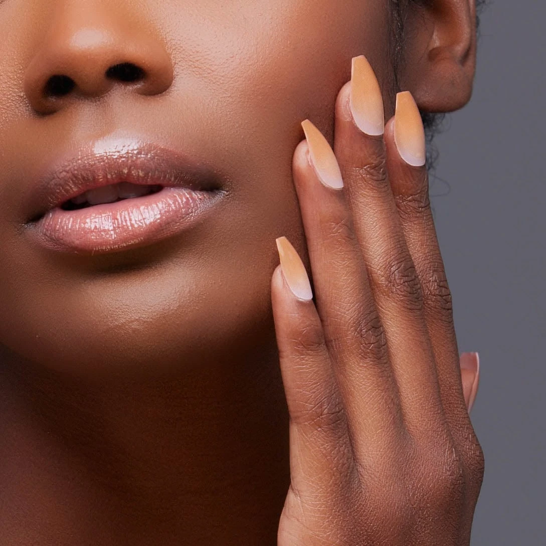 Creme Brulee | Gloss Medium Coffin Press-On Nails 3 Creme Brulee | Gloss Medium Coffin Press-On Nails