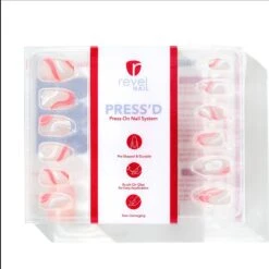 Double Bubble | Gloss Medium Oval Press-On Nails -Revel Nail Store press ons double bubble gloss medium oval press on nails 35340565872838