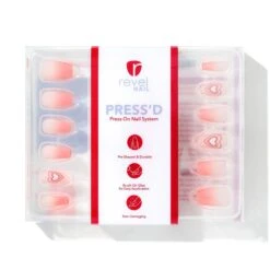 Heartthrob | Matte Medium Square Press-On Nails -Revel Nail Store press ons heartthrob matte medium square press on nails 35340580159686