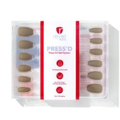 Miss Mocha | Matte Medium Coffin Press-On Nails 7 Miss Mocha | Matte Medium Coffin Press-On Nails -Revel Nail Store press ons miss mocha matte medium coffin press on nails 35340587499718