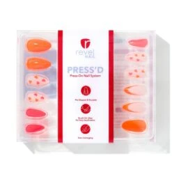 Summer Fling | Gloss Long Almond Press-On Nails 7 Summer Fling | Gloss Long Almond Press-On Nails -Revel Nail Store press ons summer fling gloss long almond press on nails 35340812845254