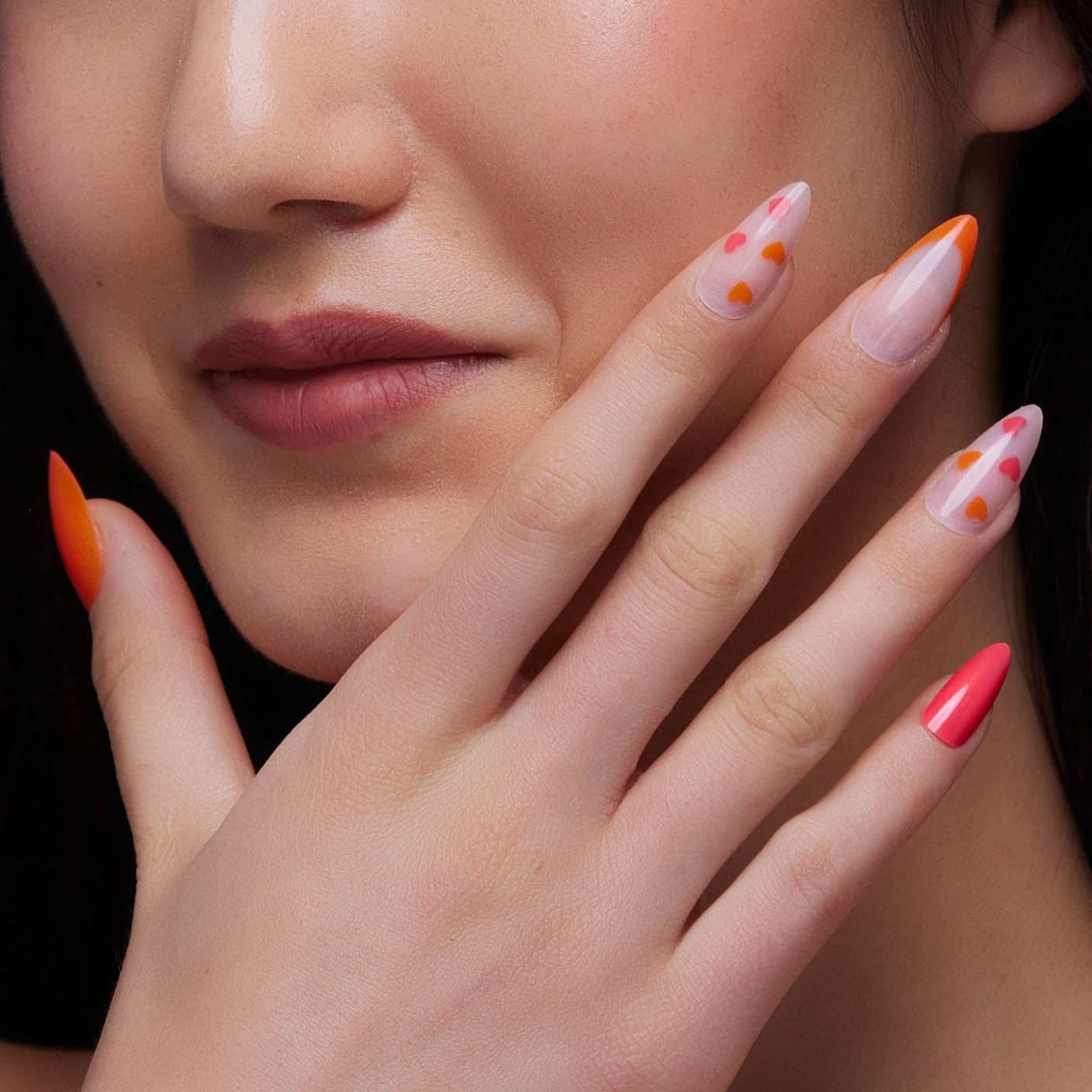 Summer Fling | Gloss Long Almond Press-On Nails 3 Summer Fling | Gloss Long Almond Press-On Nails