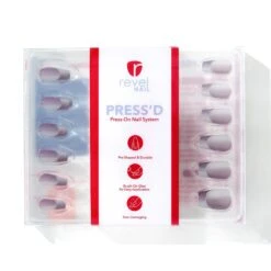 Velvet Violet | Gloss Medium Coffin Press-On Nails -Revel Nail Store press ons velvet violet gloss medium coffin press on nails 35340831260870