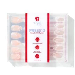 Whipped Cream | Gloss Medium Almond Press-On Nails -Revel Nail Store press ons whipped cream gloss medium almond press on nails 35340838109382