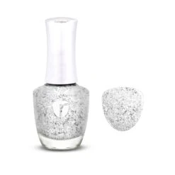 P756 Vail Silver Flake Nail Polish