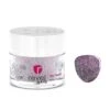 D130 Modest Purple Glitter Dip Powder