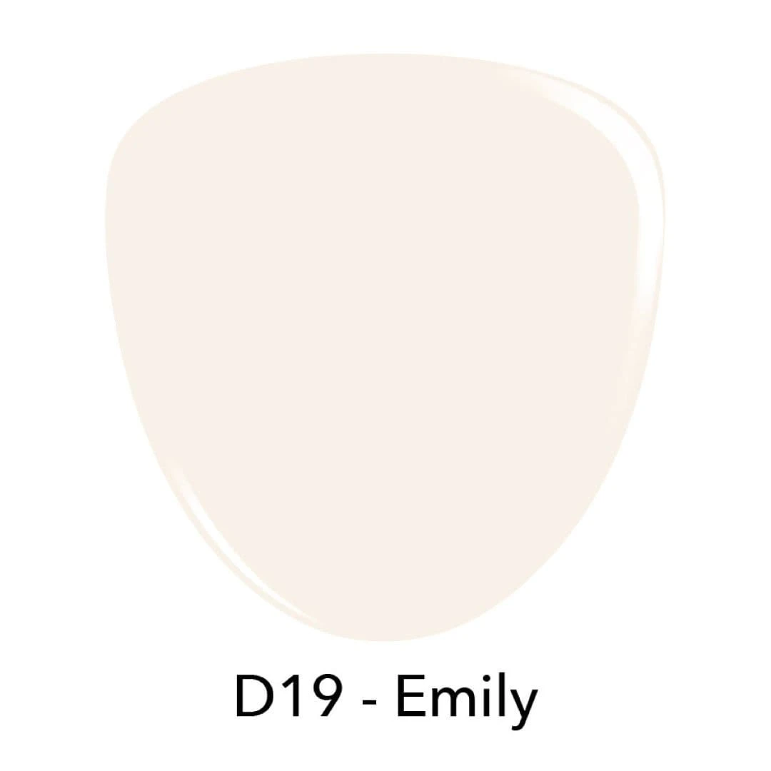 D19 Emily White Crème Dip Powder 4 D19 Emily White Crème Dip Powder - Image 2